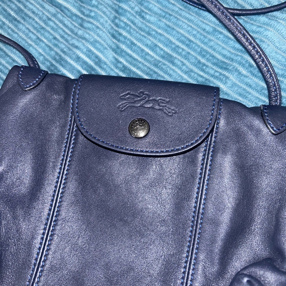 Le Pliage Cuir Crossbody bag